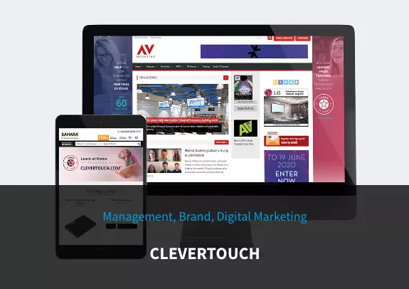 Clevertouch adverts